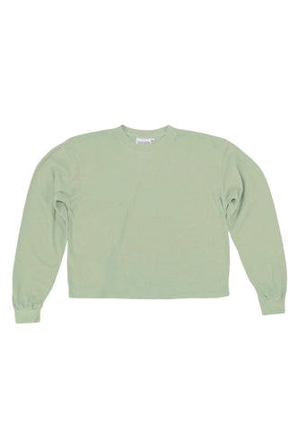 JUNGMAVEN Cropped Long Sleeve - Pistachio