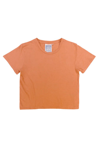 JUNGMAVEN Cropped Ojai Tee - Burnt Orange