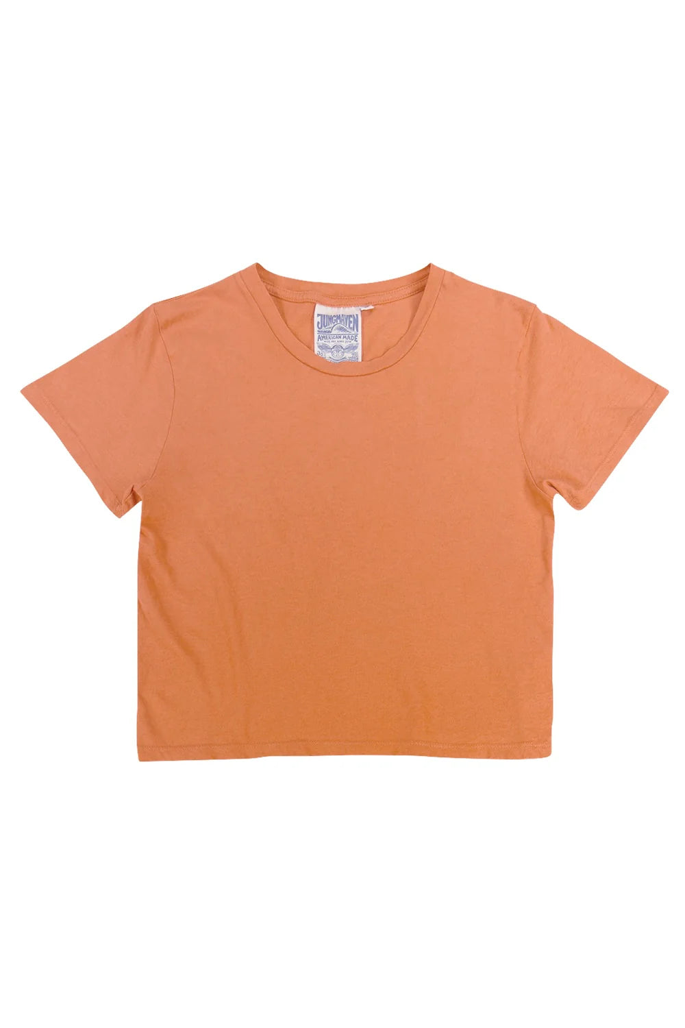 JUNGMAVEN Cropped Ojai Tee - Burnt Orange