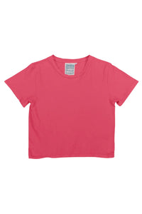 JUNGMAVEN Cropped Ojai Tee - Poppy Red