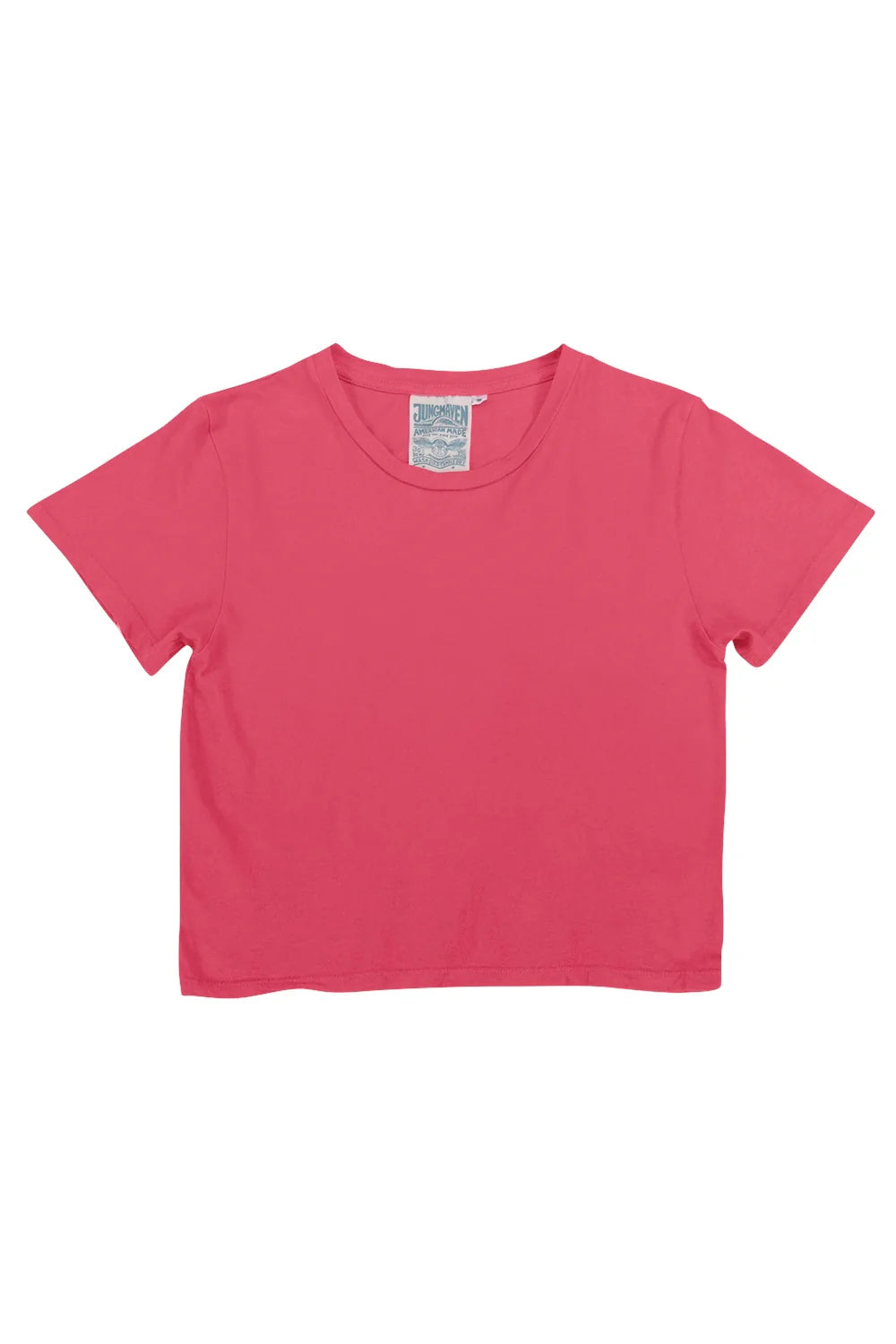 JUNGMAVEN Cropped Ojai Tee - Poppy Red