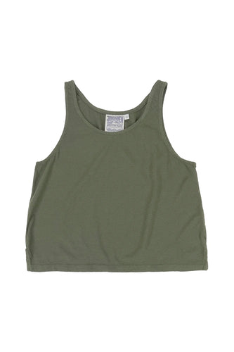 JUNGMAVEN CROPPED TANK - Olive Green