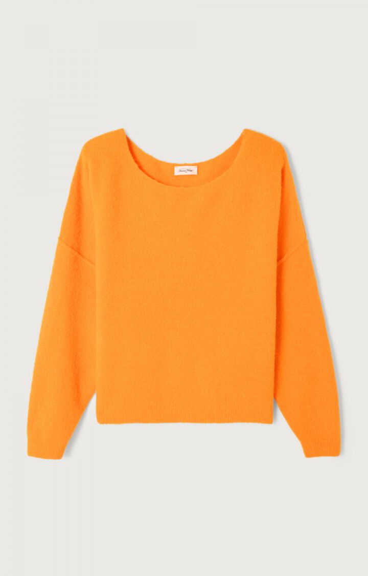 American Vintage women's jumper Damsville - FLUO CITRUS
