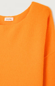 American Vintage women's jumper Damsville - FLUO CITRUS