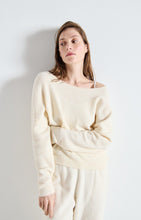 Load image into Gallery viewer, American Vintage women&#39;s jumper Damsville - MELANGE PANNACOTTA