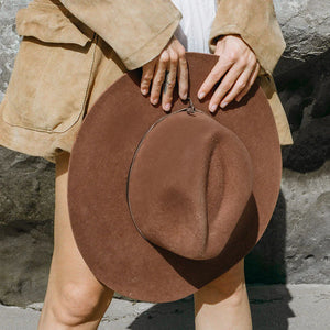 The Dre Western Rancher Hat - Terracotta