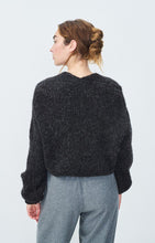 Load image into Gallery viewer, American Vintage - Women&#39;s cardigan East - MELANGE CHARCOAL