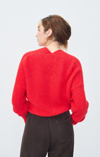 Load image into Gallery viewer, American Vintage - Women&#39;s cardigan East - MELANGE PEPPER