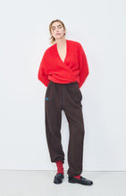Load image into Gallery viewer, American Vintage - Women&#39;s cardigan East - MELANGE PEPPER