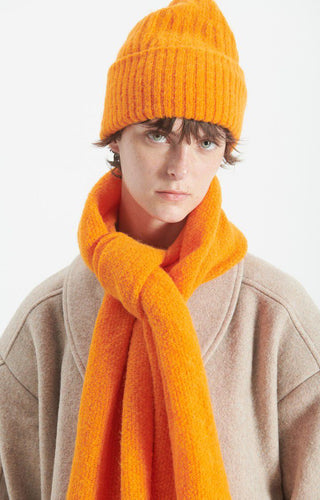 American Vintage Unisex's Beanie East -  FLUO CITRUS