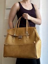 Load image into Gallery viewer, Vintage Camel Tote Travel Bag