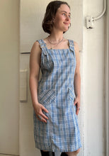 Load image into Gallery viewer, Vintage Blue Jumper Dress