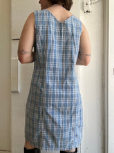 Load image into Gallery viewer, Vintage Blue Jumper Dress