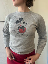 Load image into Gallery viewer, Vintage Mickey Mouse Crew Neck Sweatshirt