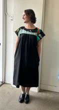 Load image into Gallery viewer, Vintage Black Sun. &amp; Bird Dress