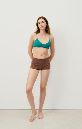 American Vintage - Women's Shorts Gamipy: CHOCO