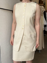 Load image into Gallery viewer, Vintage Ann Taylor Cream Tank Dress
