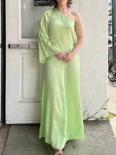 Load image into Gallery viewer, Pre-Loved Lime Green Forte Forte One Arm Dress *Tags Still On