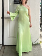 Load image into Gallery viewer, Pre-Loved Lime Green Forte Forte One Arm Dress *Tags Still On