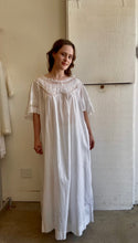 Load image into Gallery viewer, Antique White Lace Night Dress
