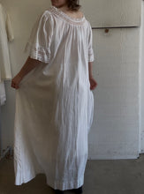 Load image into Gallery viewer, Antique White Lace Night Dress