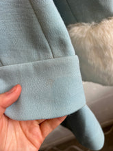 Load image into Gallery viewer, Vintage Blue Fur Jacket