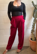 Load image into Gallery viewer, Vintage St. John Red Knit Pants