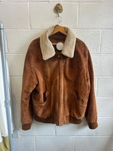 Load image into Gallery viewer, Vintage Lee Bomber Jacket w/Removable Collar