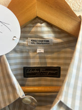 Load image into Gallery viewer, Vintage Salvatore Ferragamo Mens Button Down