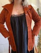 Load image into Gallery viewer, Vintage Suede Belted Jacket