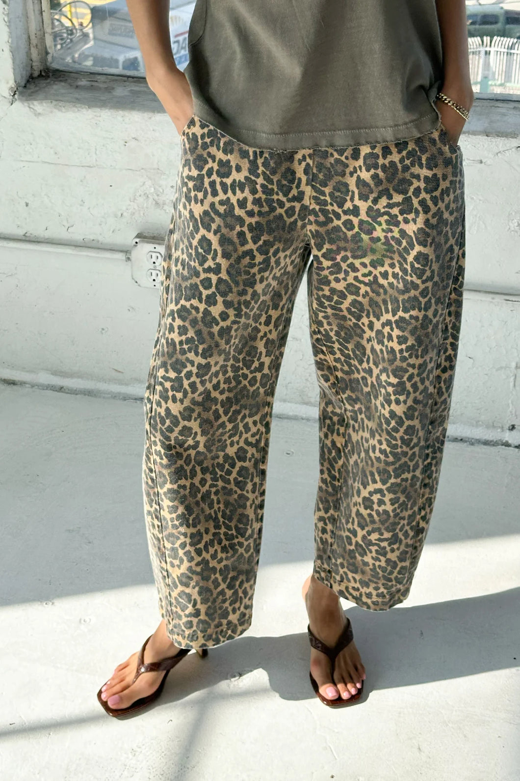 Le Bon Shoppe Arc Pants - LEOPARD