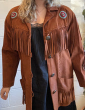 Load image into Gallery viewer, Vintage Pia Rucci Beaded Fringe Jacket