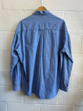 Load image into Gallery viewer, Pre-Loved Oversized Mens Blue Button Down