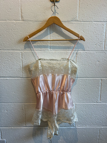 Vintage Pink Body Suit 60's or 70's