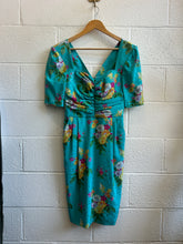 Load image into Gallery viewer, Vintage Floral Italian Dress