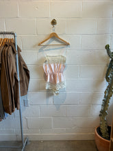 Load image into Gallery viewer, Vintage Pink Body Suit 60&#39;s or 70&#39;s