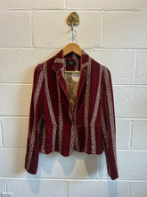 Load image into Gallery viewer, Vintage Velvet Cropped Jacket Blazer