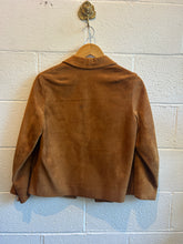 Load image into Gallery viewer, Vintage Tan Suede Button Jacket