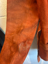 Load image into Gallery viewer, Vintage Suede Belted Jacket