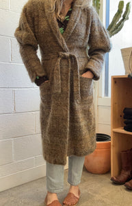 Vintage Grey Brown Coat