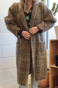 Vintage Grey Brown Coat