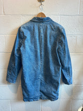 Load image into Gallery viewer, Vintage Denim Collared Jacket Coat