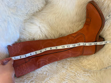 Load image into Gallery viewer, Vintage Stuart Brown High Cowboy Boots