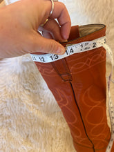 Load image into Gallery viewer, Vintage Stuart Brown High Cowboy Boots