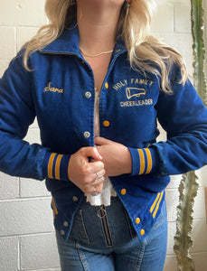 Vintage Corduroy "Sara" Cheerleader Jacket