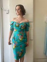 Load image into Gallery viewer, Vintage Floral Italian Dress