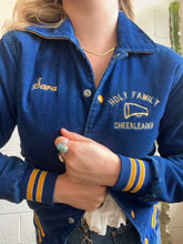 Load image into Gallery viewer, Vintage Corduroy &quot;Sara&quot; Cheerleader Jacket
