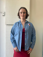 Load image into Gallery viewer, Vintage Embroidered Button Down Shirt