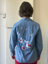 Load image into Gallery viewer, Vintage Embroidered Button Down Shirt