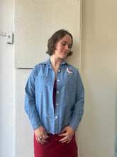 Load image into Gallery viewer, Vintage Embroidered Button Down Shirt